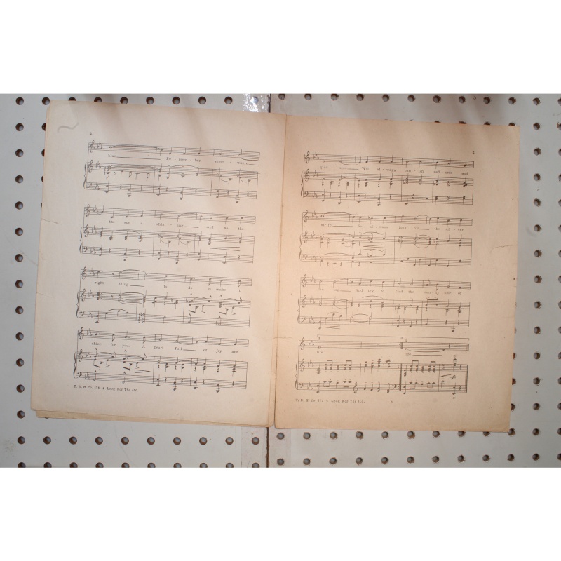 1920 - Look for the silver lining Miller and Sally - Sheet Music