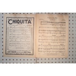 1943 - It goes like this that funny melody - Sheet Music