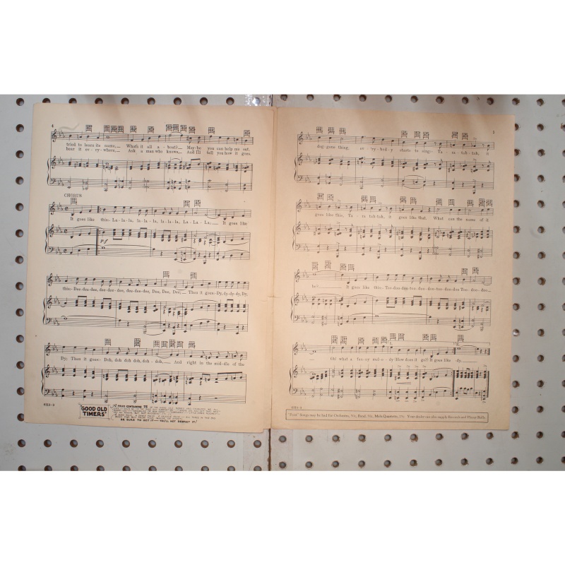 1943 - It goes like this that funny melody - Sheet Music