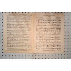 1926 - Lonesome and sorry Lou Raderman - Sheet Music