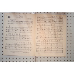 1954 - Hot Diggity dog Ziggity boom - Sheet Music