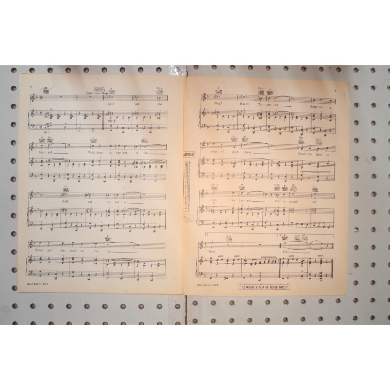 1934 - Beer barrel polka - Sheet Music