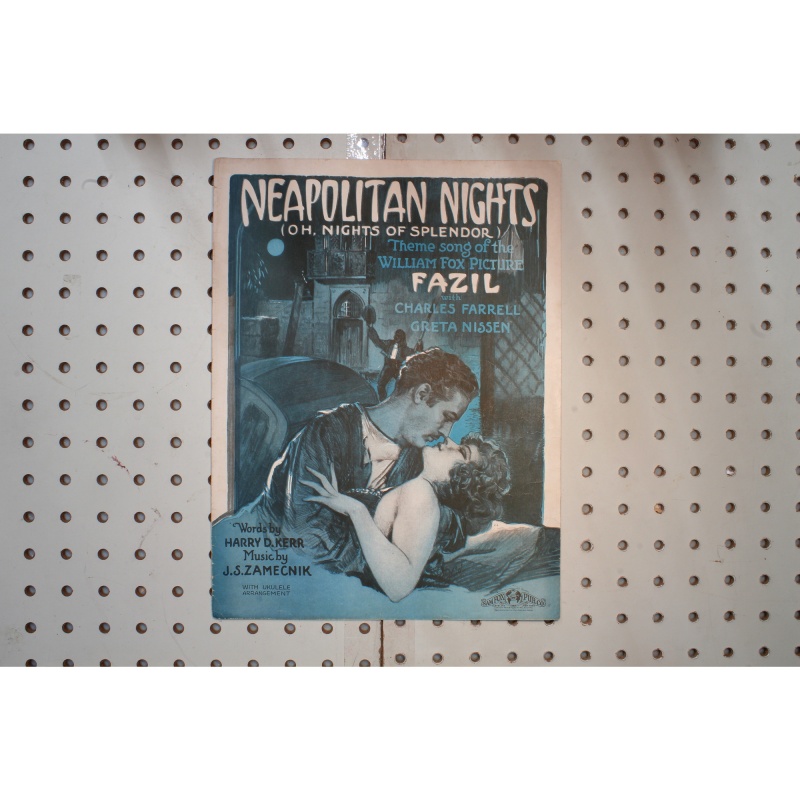 1925 - Neapolitan Knights Fazil - Sheet Music
