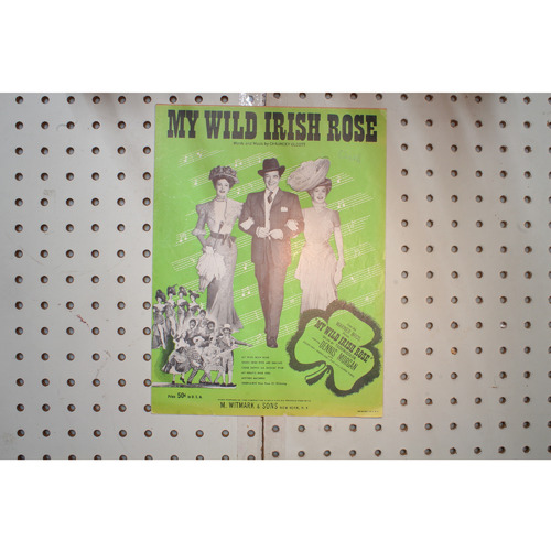 1899 - My wild Irish Rose - Sheet Music