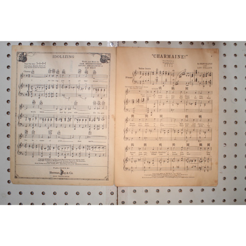 1926 - Charmaine what price glory - Sheet Music