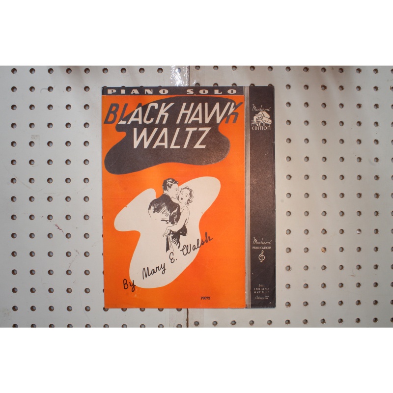 1936 - Black Hawk waltz - Sheet Music
