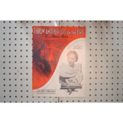 1933 - Throw another log on the fire - Sheet Music