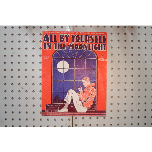 1928 - All by yourself in the moonlight - Sheet Music