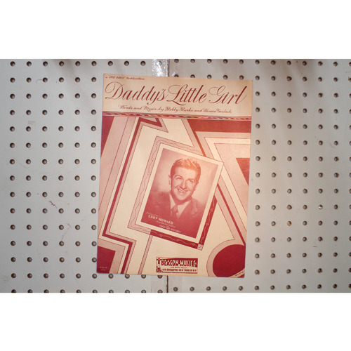 1949 - Daddys little girl Eddy Howard - Sheet Music