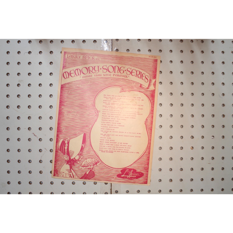 1951 - The little white cloud that cried Johnny Ray - Sheet Music