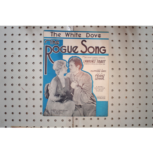 1930 - The rogue song the white dove - Sheet Music
