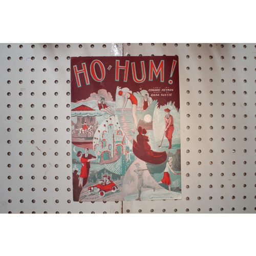 1931 - Ho-hum - Sheet Music