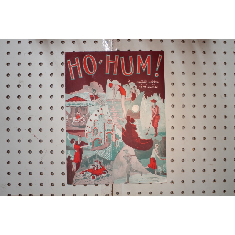 1931 - Ho-hum - Sheet Music