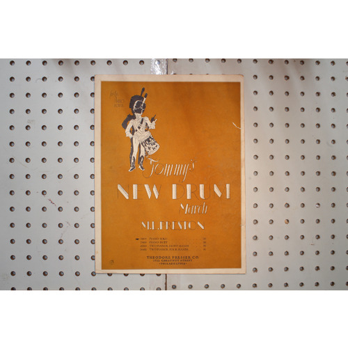 1929 - Tommys new drum March - Sheet Music