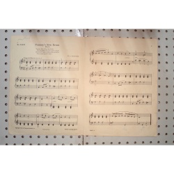 1929 - Tommys new drum March - Sheet Music