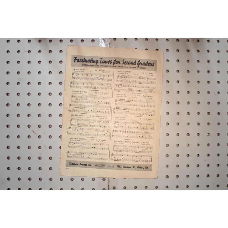 1929 - Tommys new drum March - Sheet Music