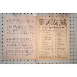 1935 - The dying cowboy - Sheet Music