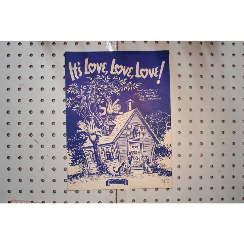 1943 - It's love love love - Sheet Music