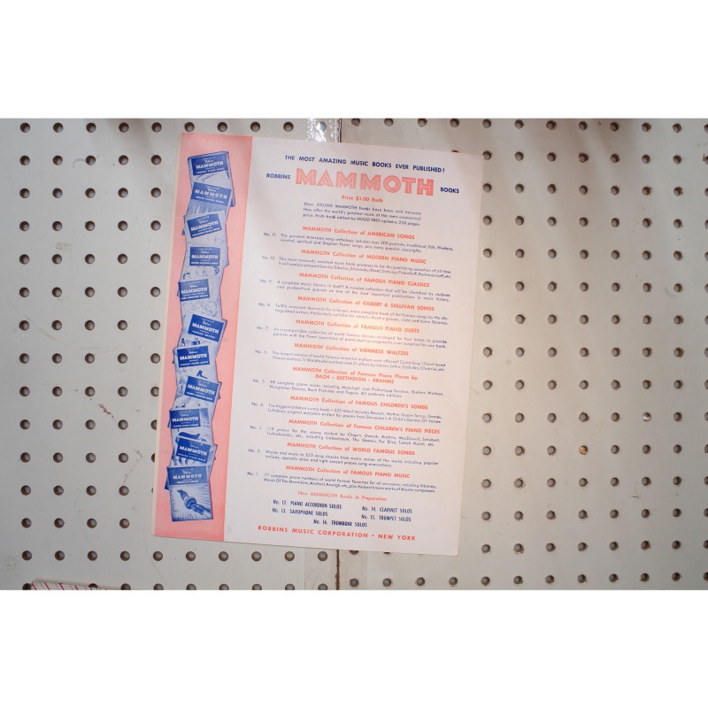 1942 - The Marines ymn - Sheet Music