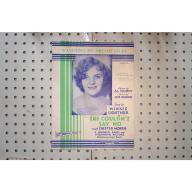 1929 - Watching my dreams go by she couldn't say no - Sheet Music