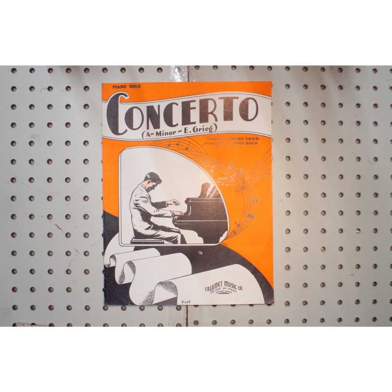 1942 - Concerto a minor - Sheet Music