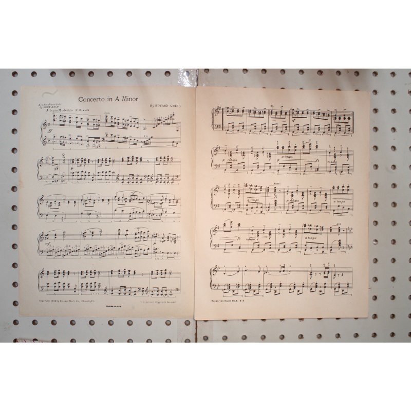 1942 - Concerto a minor - Sheet Music