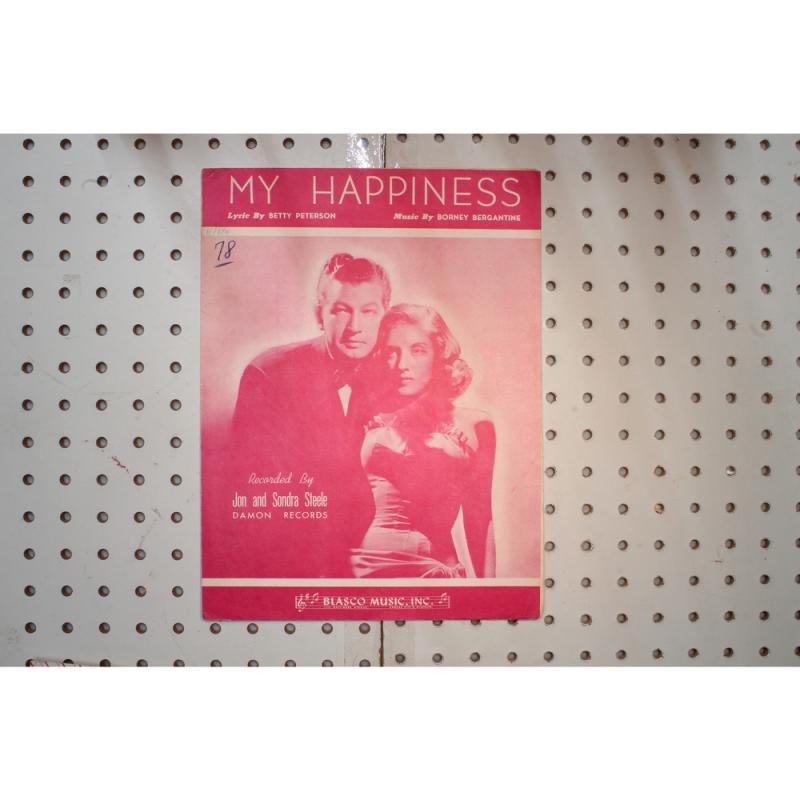 1933 - My happiness  - Sheet Music