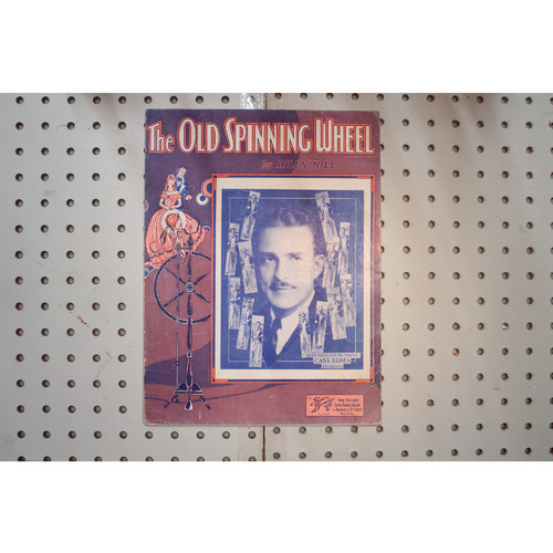 1933 - The old spinning wheel - Sheet Music