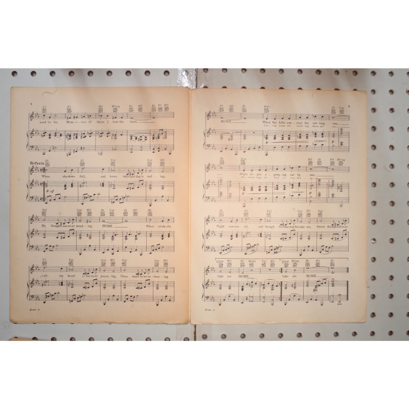 1931 - Home Marlo music - Sheet Music