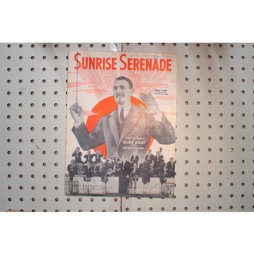 1938 - Sunrise Serenade Glen Gray - Sheet Music