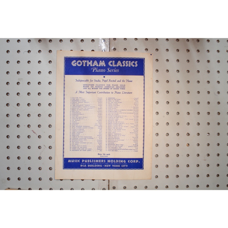 1944 - Dont fence me in Hollywood canteen - Sheet Music