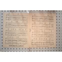 1933 - By a waterfall footlight parade - Sheet Music