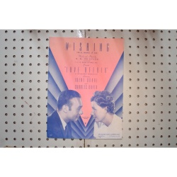 1938 - Wishing will make it so - love affair - Sheet Music