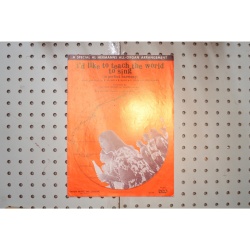 1971 - Id like to teach the world to sing - Sheet Music