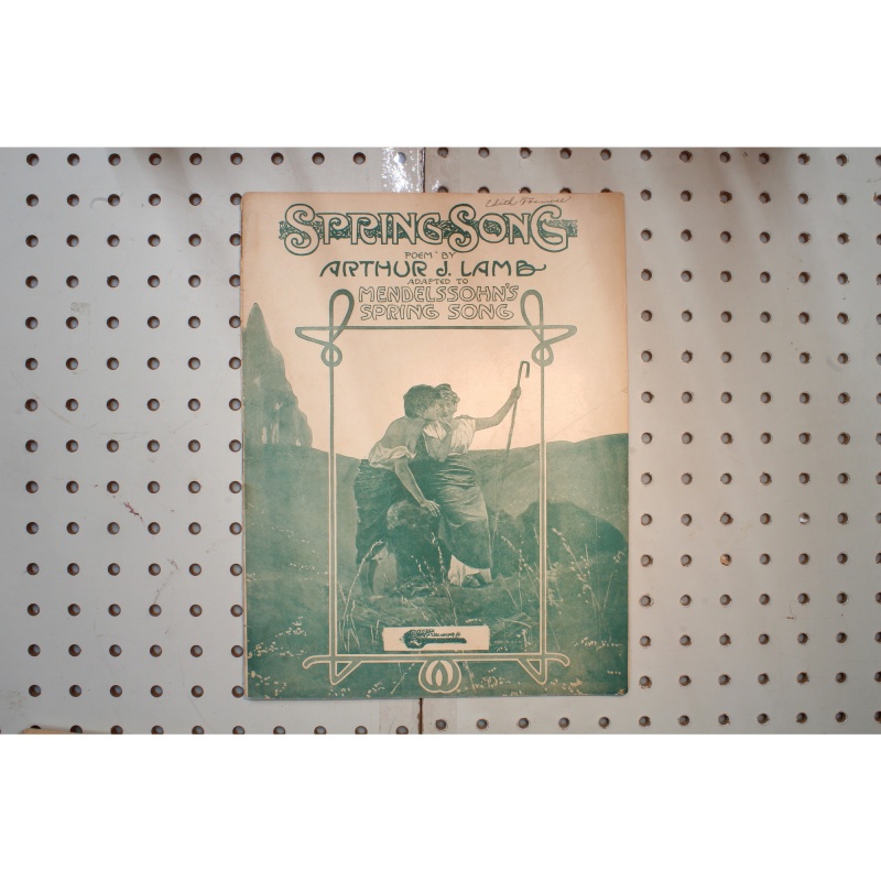 1906 - Spring song Arthur Lamb - Sheet Music