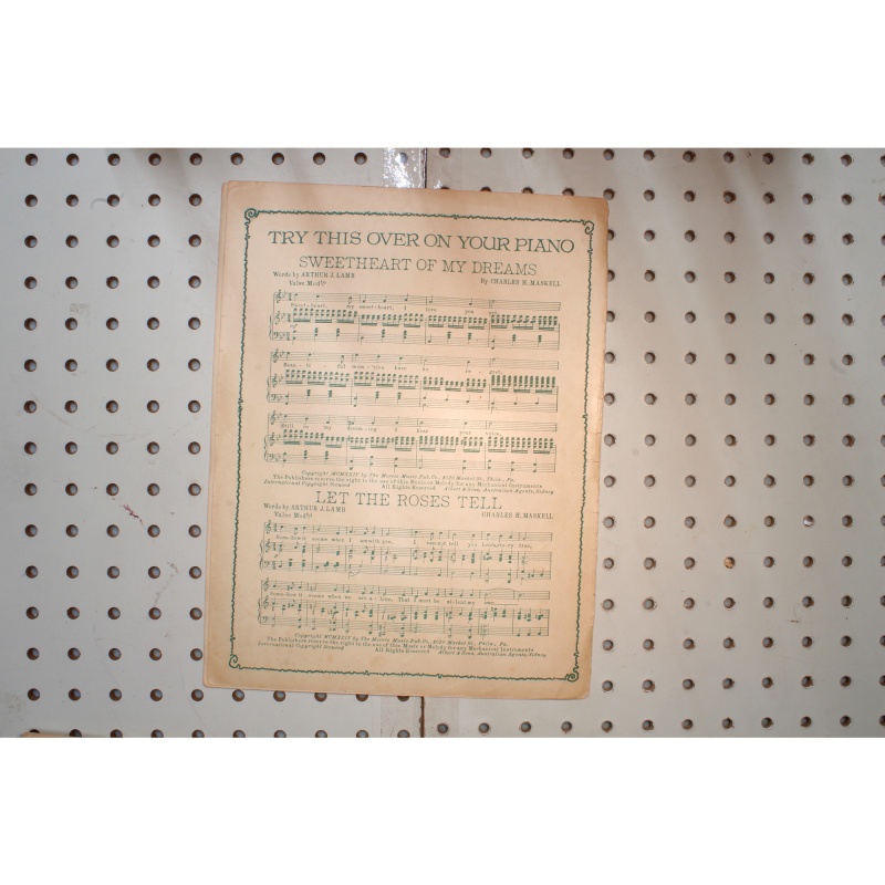 1906 - Spring song Arthur Lamb - Sheet Music