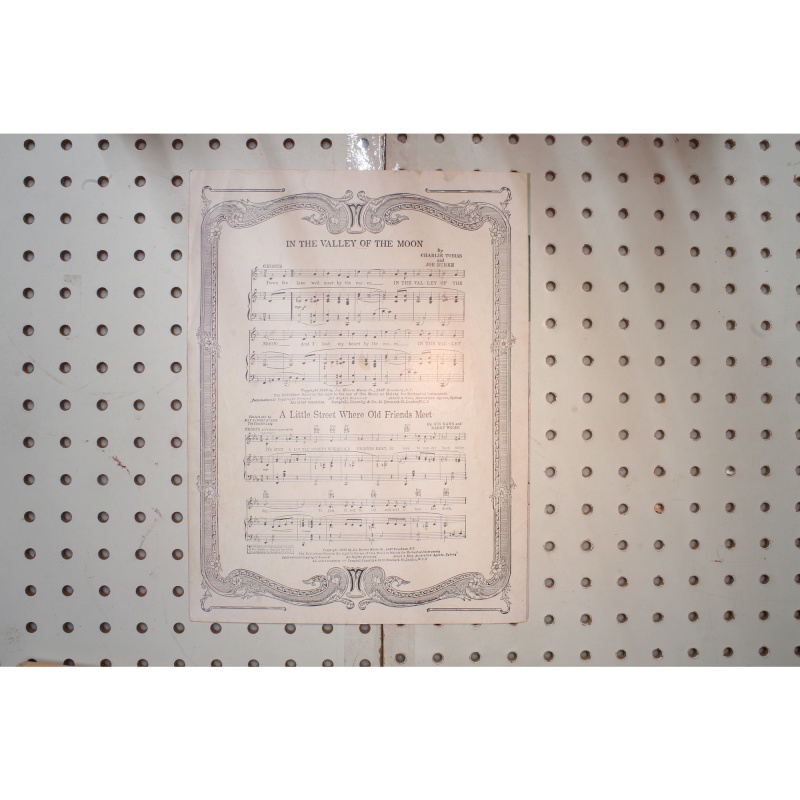 1933 - Good night little girl of my dreams - Sheet Music