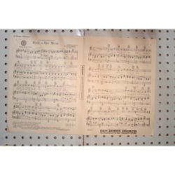 1932 - Rock-a-bye moon ethel shutta - Sheet Music