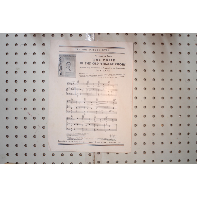 1932 - Rock-a-bye moon ethel shutta - Sheet Music