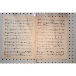 1928 - Theres a rainbow around my shoulder - Sheet Music
