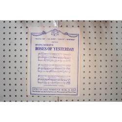 1928 - Theres a rainbow around my shoulder - Sheet Music