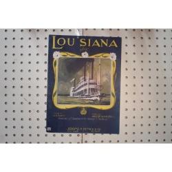 1923 - Lousiana song - Sheet Music