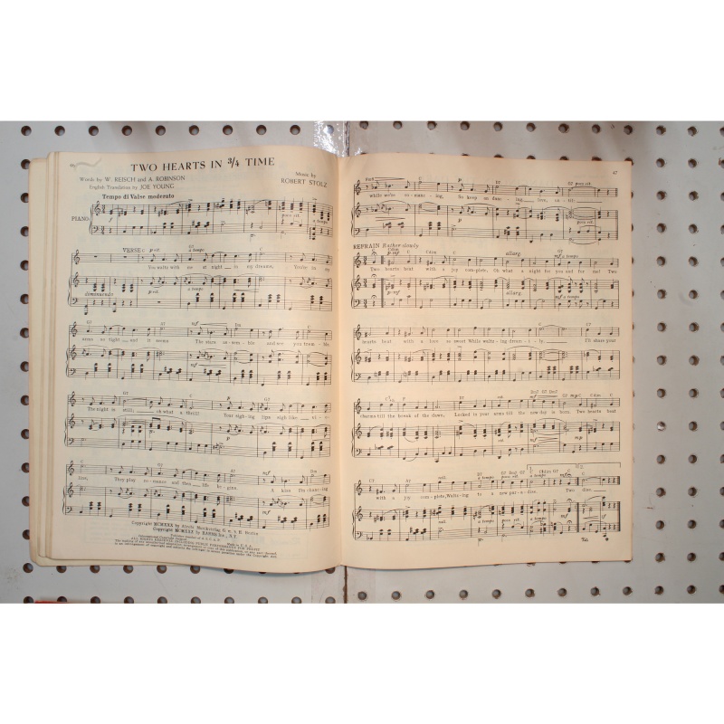 1915 - Harms hits through the years - Sheet Music