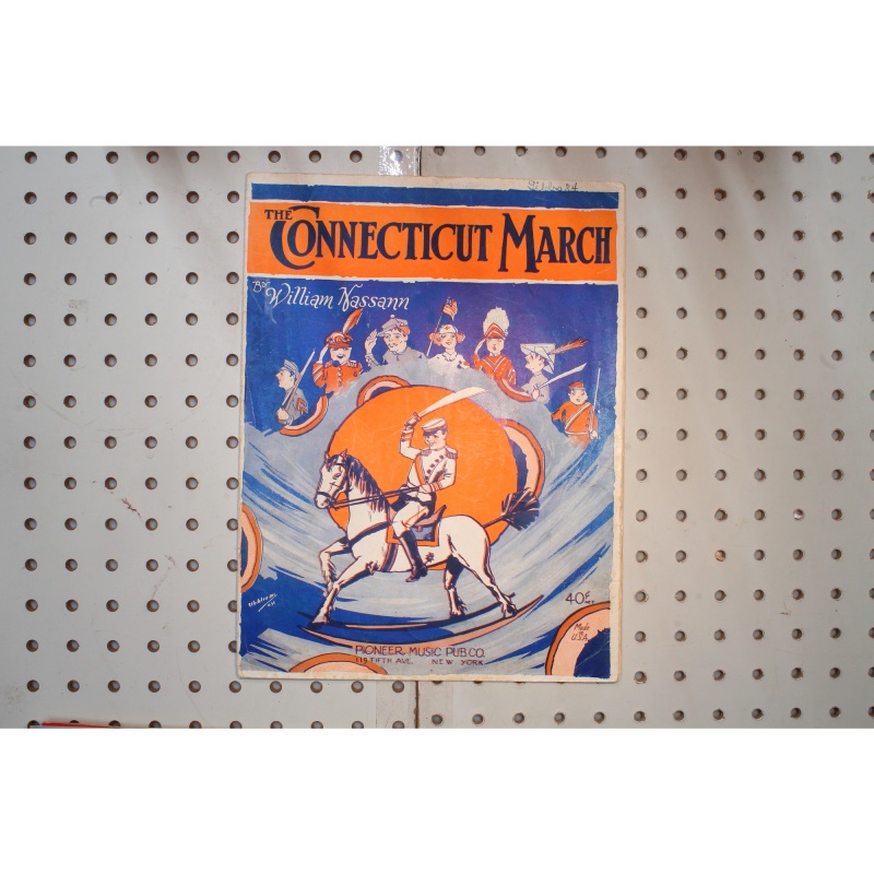 1911 - The Connecticut March - Sheet Music