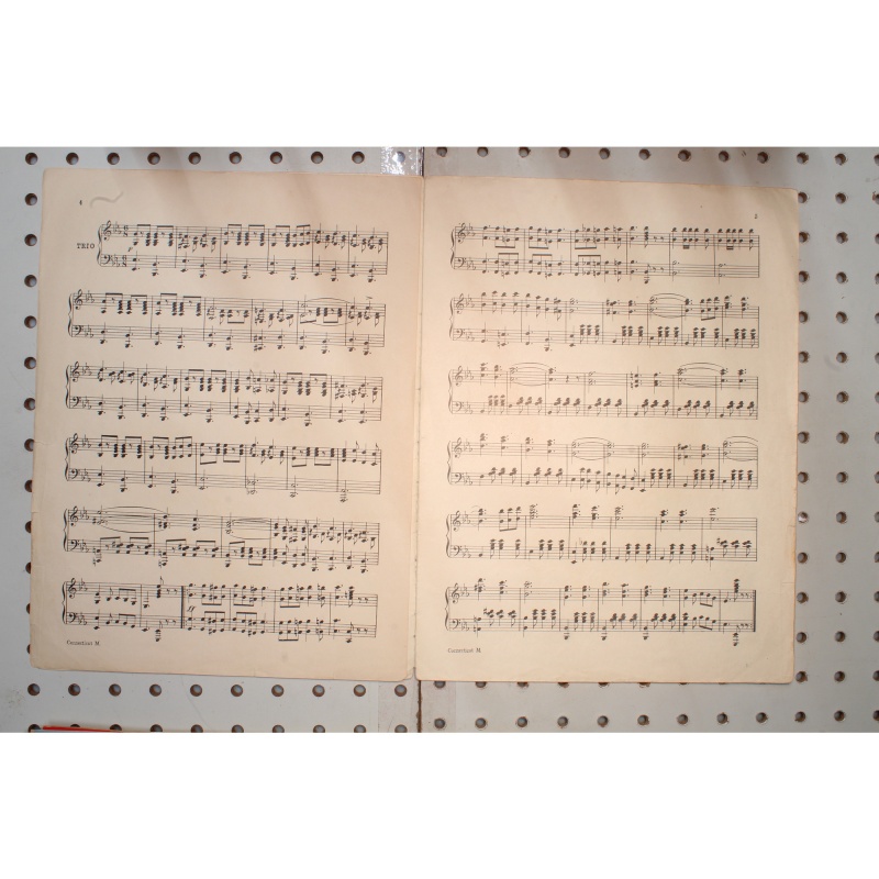 1911 - The Connecticut March - Sheet Music