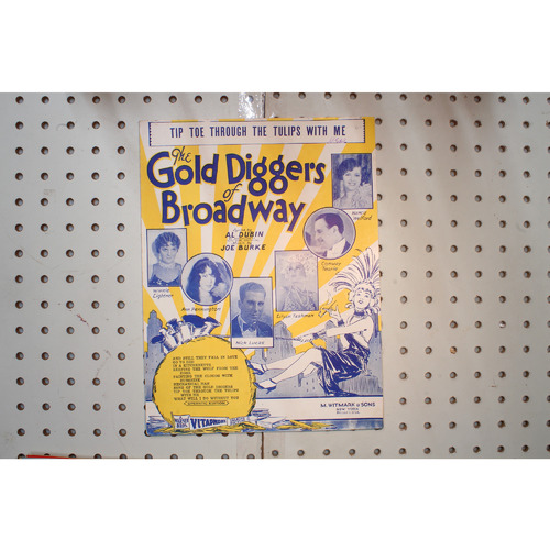 1929 - The golddiggers of Broadway - Sheet Music
