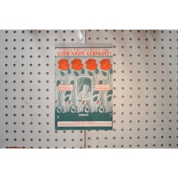 1918 - Good night Germany - Sheet Music