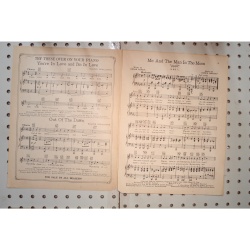 1928 - Me and the man in the moon - Sheet Music