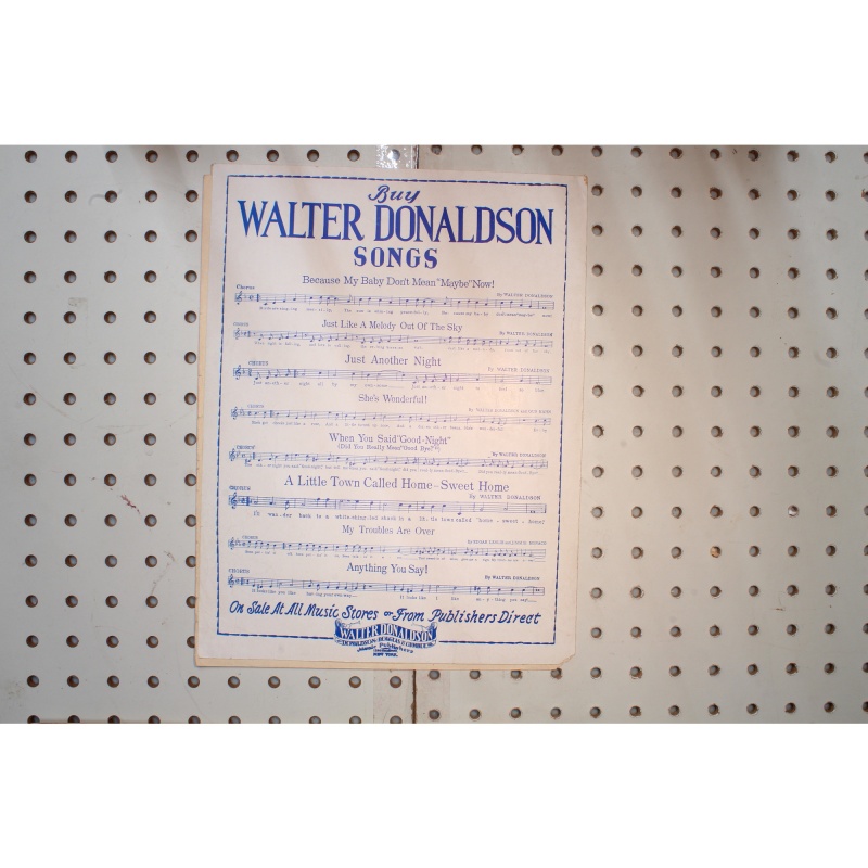 1928 - Me and the man in the moon - Sheet Music