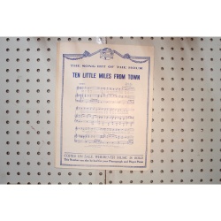 1928 - Get out and get under the moon - Sheet Music